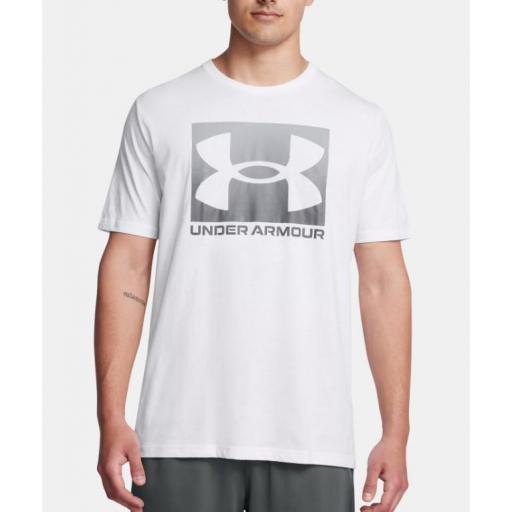 Camiseta Under Armour Boxed Sports Updated Blanca [1]