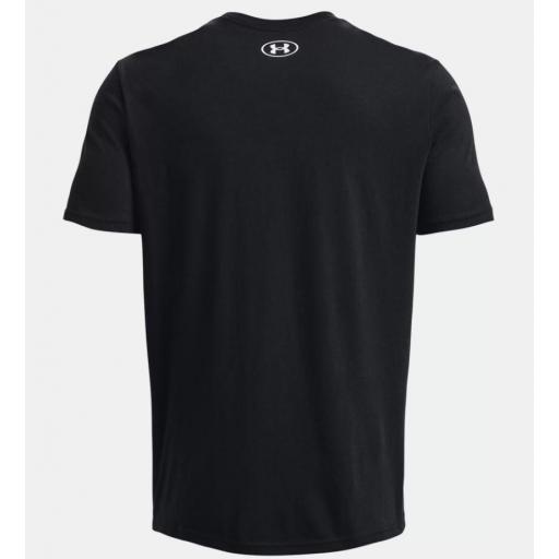 Camiseta Under Armour Camo Chest Stripe Negra [2]