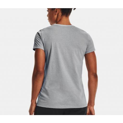 Camiseta Under Armour Sportstyle Graphic Mujer Gris [2]