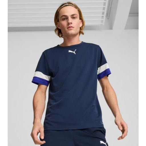 Camiseta Puma IndividualRISE Jersey Azul Marino [1]