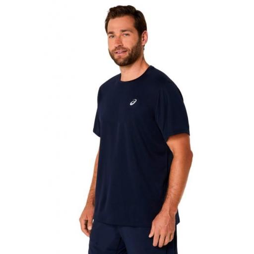 Camiseta Asics Core SS Top Marino [1]