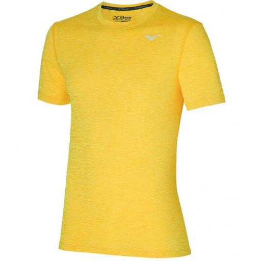 Camiseta Mizuno Impulse Core Tee Amarilla [0]