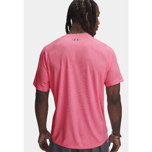 Camiseta Under Armour Tech Textured Rosa [1]