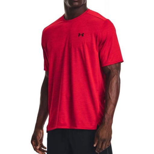 Camiseta Under Armour Tech Vent SS Roja [1]