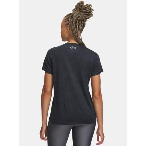 Camiseta Under Armour Tech Pixelate Mujer Negro [2]