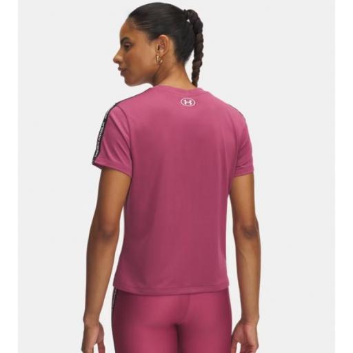 Camiseta Under Armour Tech Tape Mujer Morada [1]