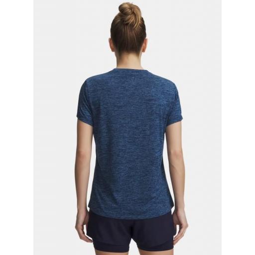 Camiseta Under Armour Tech SSV Mujer Marino [3]