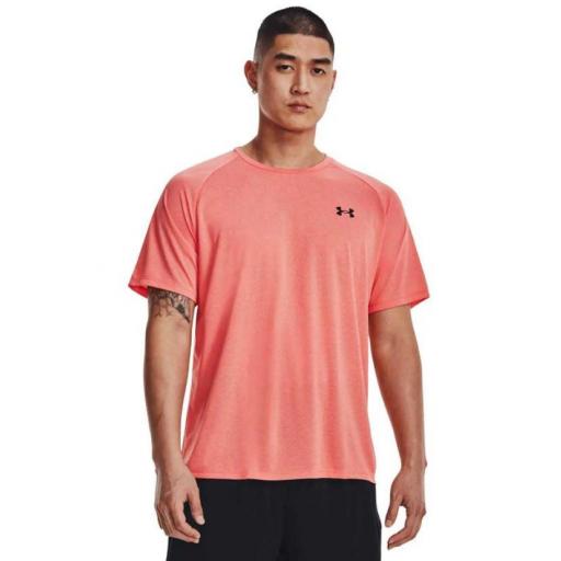 Camiseta Under Armour Tech 2.0 SS Tee Naranja [1]