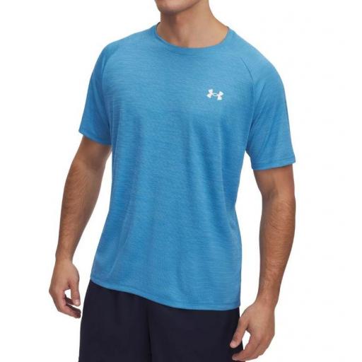 Camiseta Under Armour Tech Textured Azul