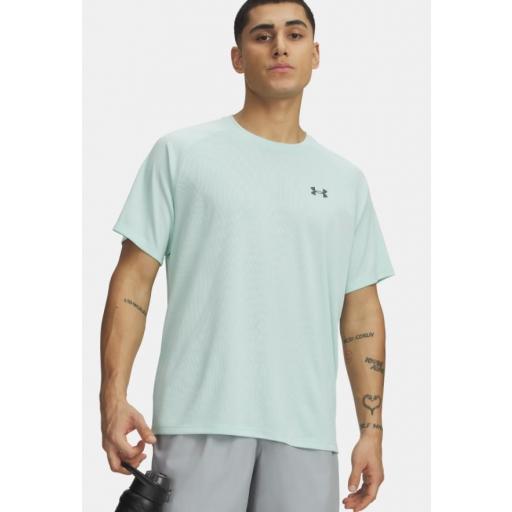 Camiseta Under Armour Tech Textured SS Verde Menta [0]