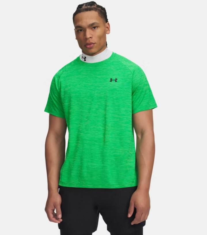 Camiseta Under Armour Tech Textured SS Verde