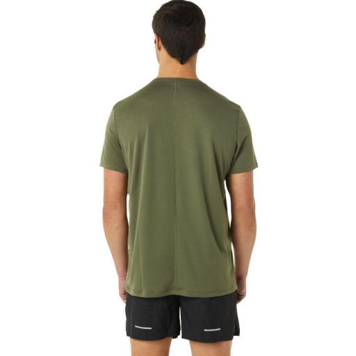 Camiseta Asics CORE SS Top Verde Oliva [2]