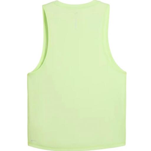 Camiseta Tirantes Puma Run Velocity Tank Verde Manzana [2]