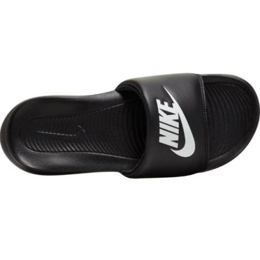 Chanclas Nike Victori One Slide Mujer Negro/Blanco [1]