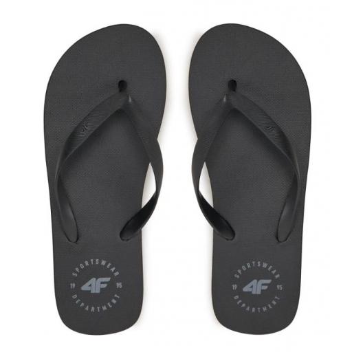 Chanclas 4F M026A Flip Flop Negra