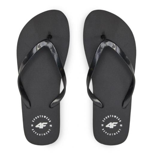 Chanclas 4F F018A Mujer Negras