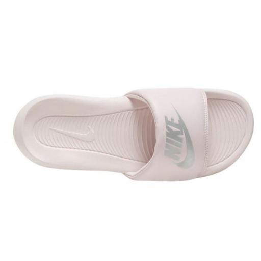 Chanclas Nike Victori One Slide Rosa Claro/Plata [1]