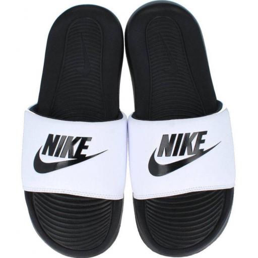 Chanclas Nike Victori One Slide Blanco/Negro [0]