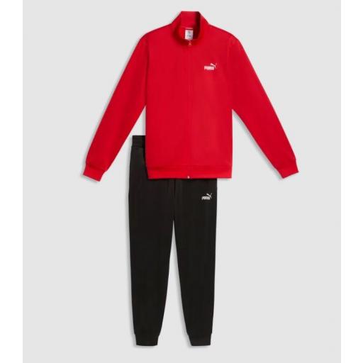 Chándal Puma ESS Poly Suit Rojo/Negro