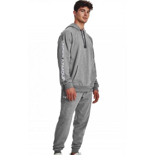 Chándal Under Armour Rival Fleece Suit Gris