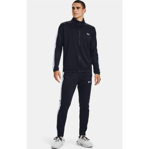 Chándal Under Armour Rival Knit TS Negro/Blanco [0]