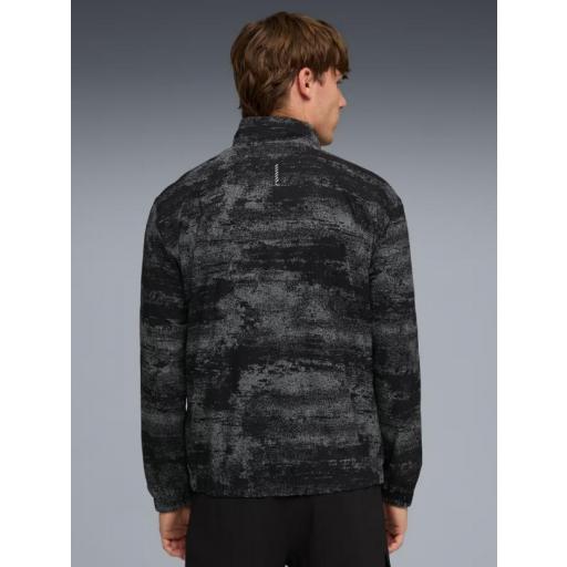 Cortavientos Puma Run Velocity Camuflaje Negro/Gris [2]