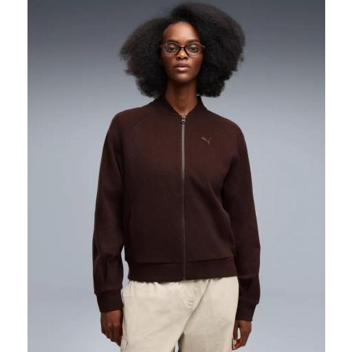 Chaqueta Puma CLASS Full-Zip Mujer Marrón [1]