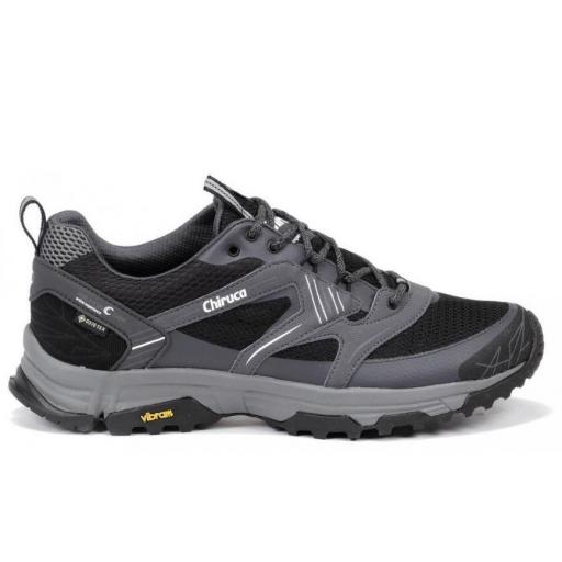 Chiruca Zapatos Senderismo MAUI 13 Gore Tex Negro/Gris [0]