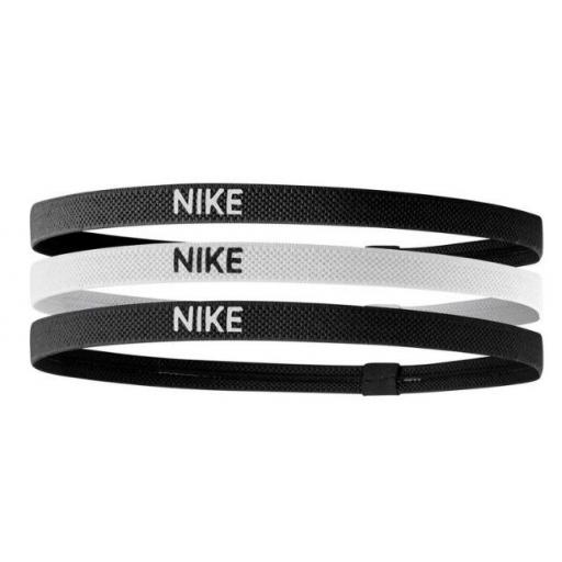 Cinta Pelo Nike Elastic Hairbands Pack 3 Negro Blanco [0]