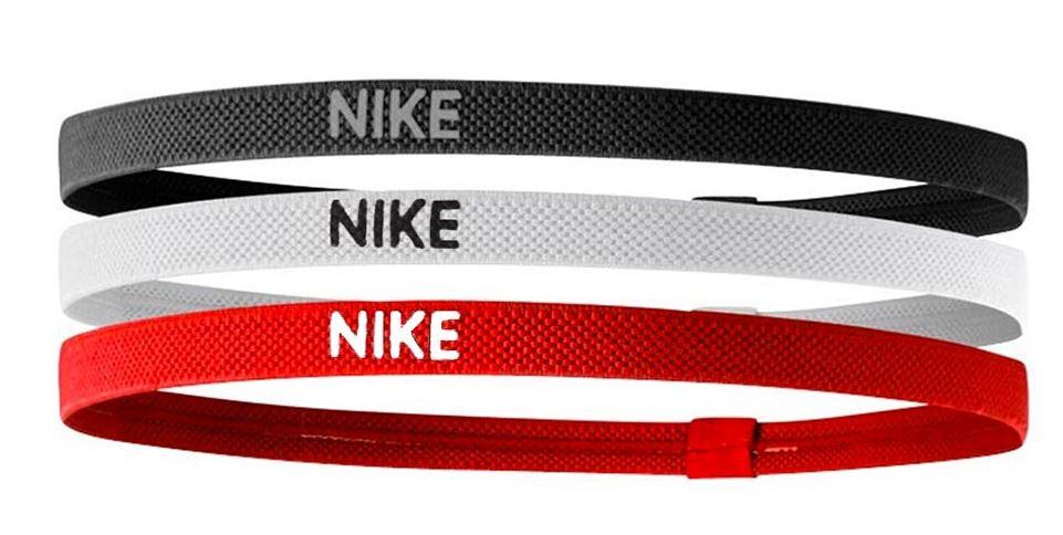 Cinta Pelo Nike Elastic Hairbands Pack 3 Negro Blanco Rojo