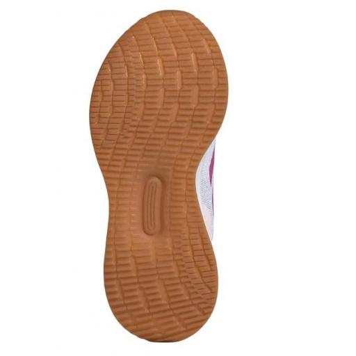 Zapatillas Adidas Runfalcon 5 Niñas Velcro Blanco/Rosa [3]