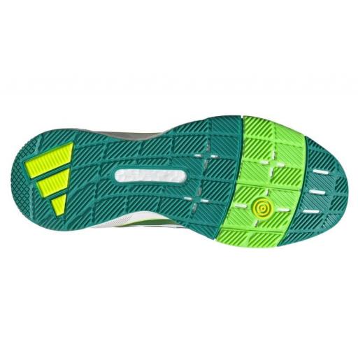 Zapatillas Adidas Crazyquick Boost Padel Blanco/Verde [3]