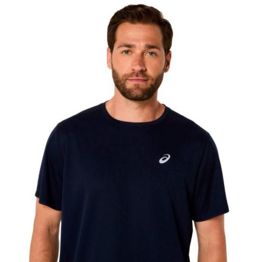 Camiseta Asics Core SS Top Marino [2]