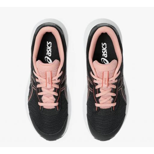 Zapatillas Asics Contend 9 GS Negro/Rosa [2]