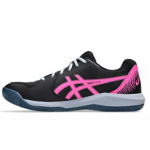 Zapatillas Asics Gel-Dedicate 8 Padel Negro/Azul/Rosa [2]