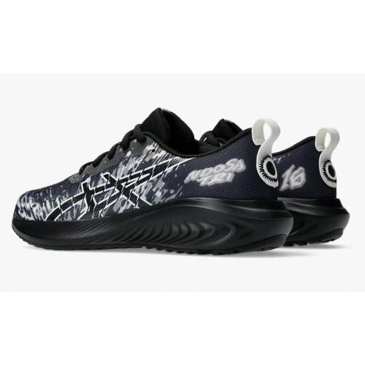 Zapatillas Asics Gel-Noosa Tri 16 GS Negro/Blanco [2]