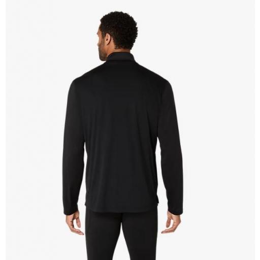 Camiseta Manga Larga Asics Core 1/2 Zip Negra [3]