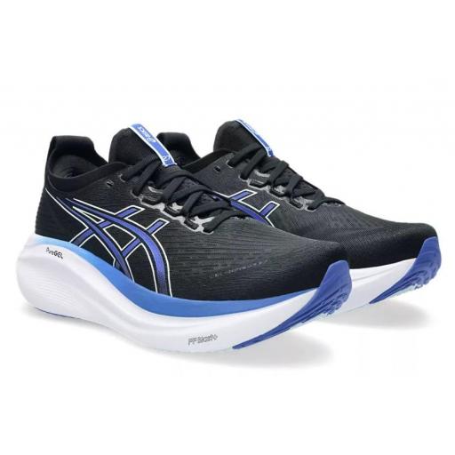 Zapatillas Asics Gel-Nimbus 27 Negro/Azul [1]
