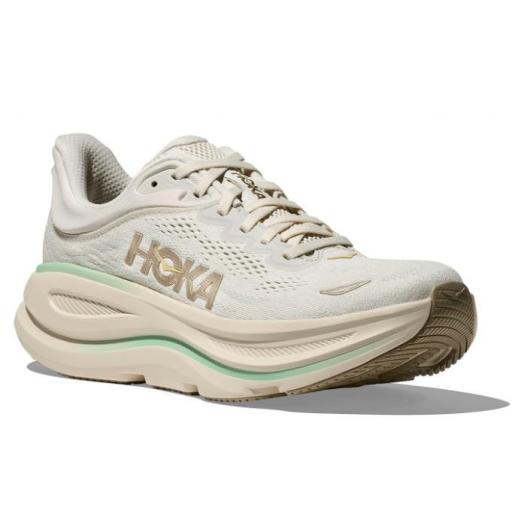 Zapatillas HOKA Bondi 9 Mujer Verde Claro [1]