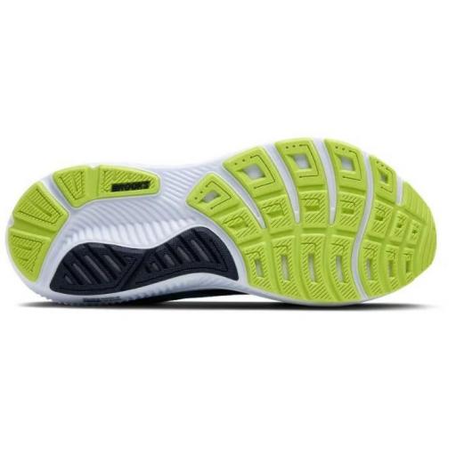 Zapatillas Brooks Ghost 17 Azul Marino/Lima [3]