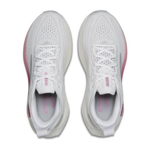 Zapatillas Brooks Glycerin 23 Mujer Blanco/Gris [2]
