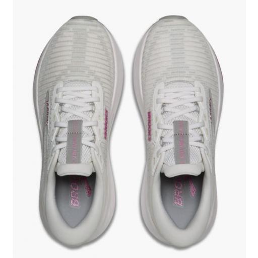 Zapatillas Brooks Revel MAX Mujer Blanco/Gris/Rosa [2]
