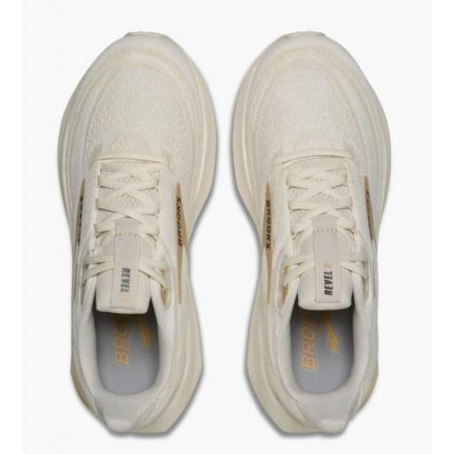 Zapatillas Brooks Revel 9 Beige/Dorado [2]