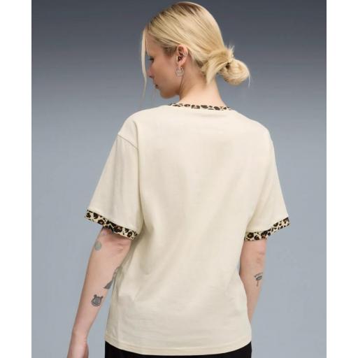 Camiseta Puma ESS Graphic Animal Tee Beige [2]