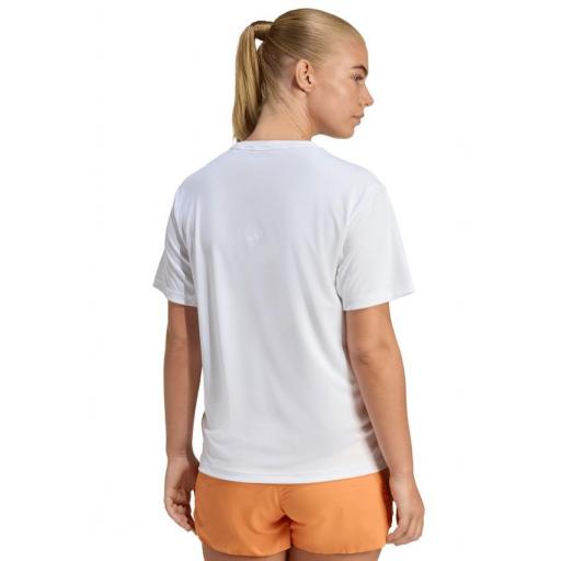 Camiseta Adidas Run Essentials W Blanca [2]