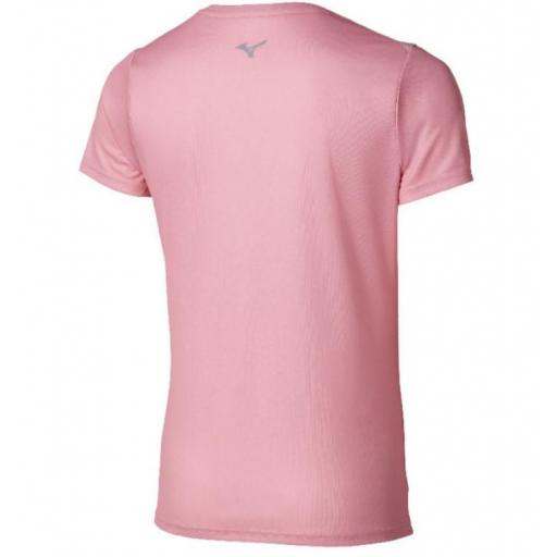 Camiseta Mizuno Core Graphic Mujer Rosa [1]