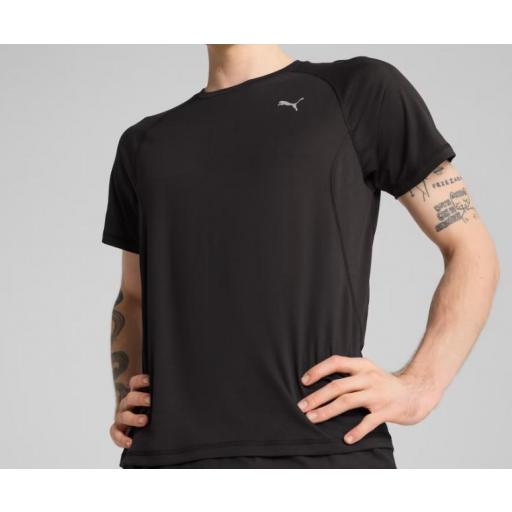 Camiseta Puma Run Velocity Negra [1]