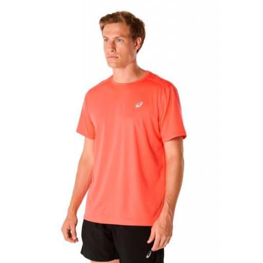 Camiseta Asics Core SS Top Naranja Coral [1]