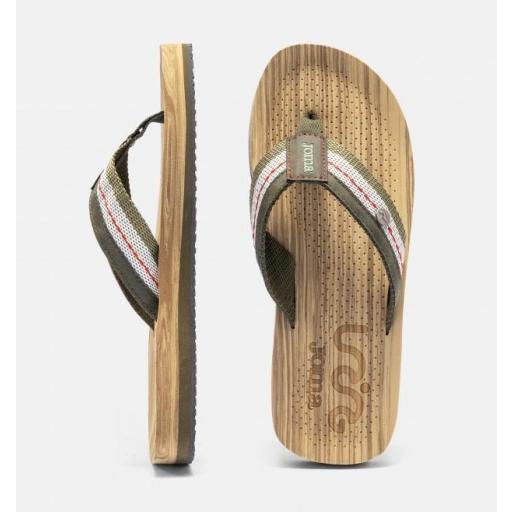 Chanclas Joma Florida Men 2623 Marrón/Verde [2]