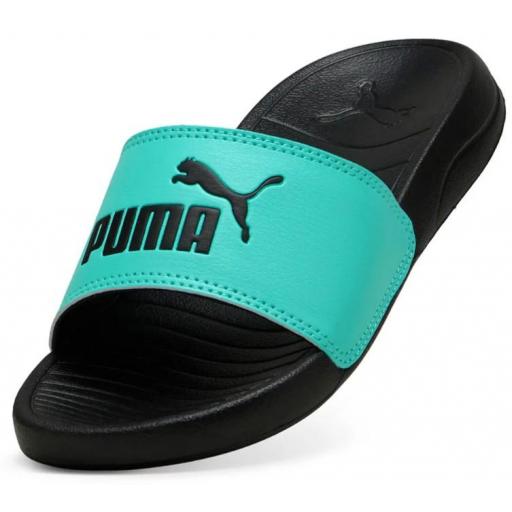 Chanclas Puma Popcat 20 Jr Negro/Verde Agua [1]